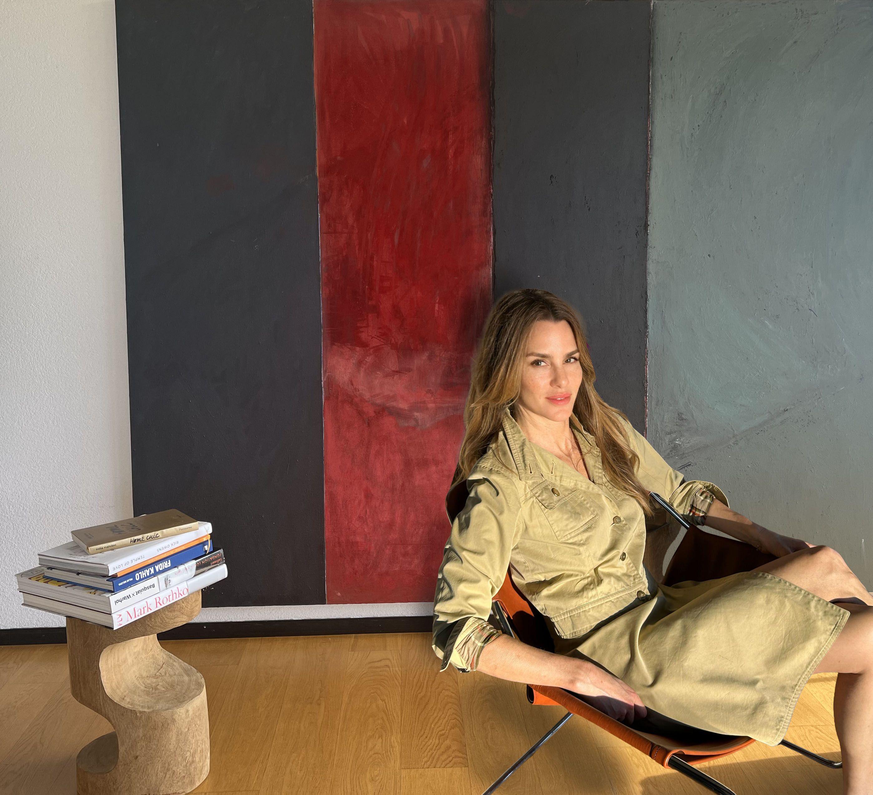 Portrait of Caroline Rüfenacht, founder of Le Vestiaire de Caroline